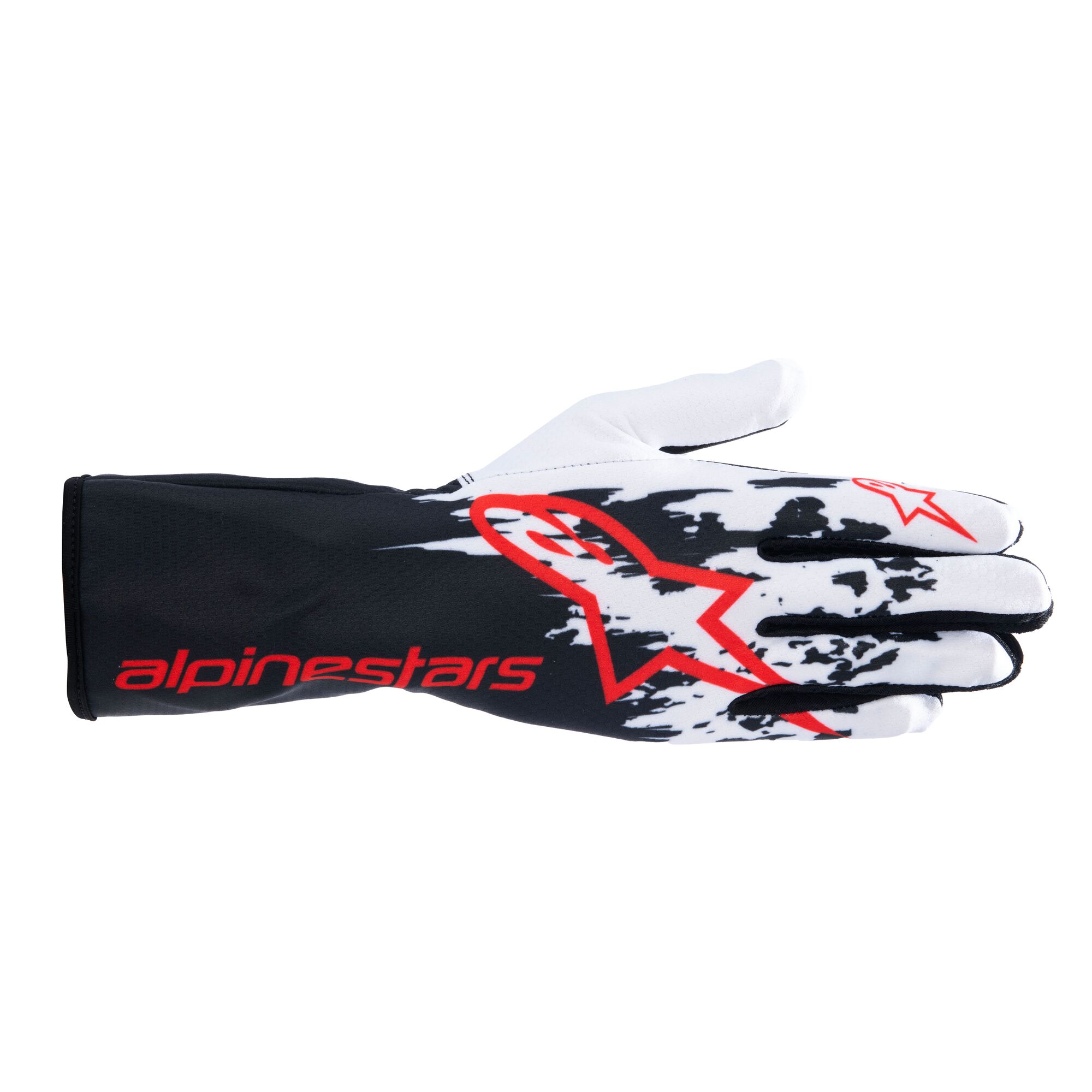 Bild von 2025 Tech-1 K V3 Handschuhe schwarz/weiß/rot